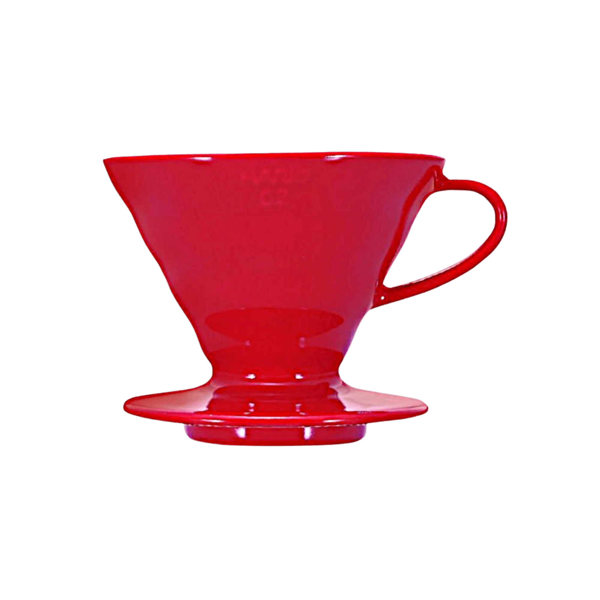 Hario Filter 02 aus rotem Porzellan