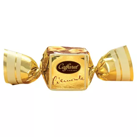 Caffarel Gianduia-Pralinen Piemonte Haselnuss Würfelpralinen 125 g