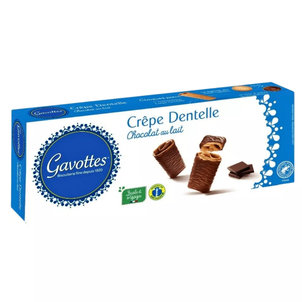 Gavottes Crepes Dentelle Milchschokolade Karamell 90g | Die Rösterei Coffeum