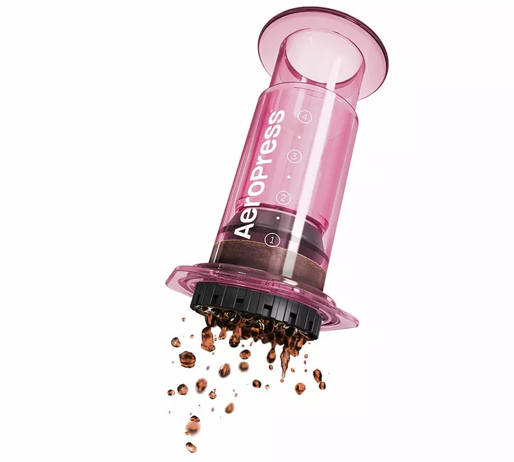 Aeropress Clear Pink