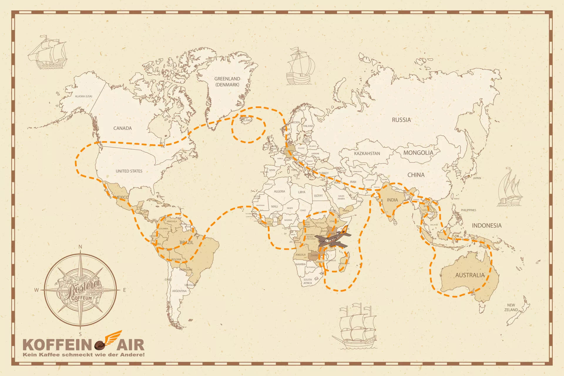 Espresso Weltreise (6 Monate)